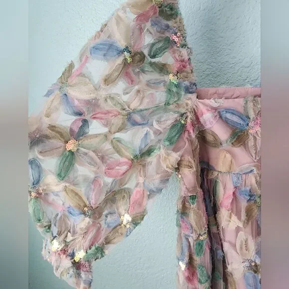 STORIA STACY SEQUIN BABYDOLL DRESS excellent condition - Picture 10 of 15